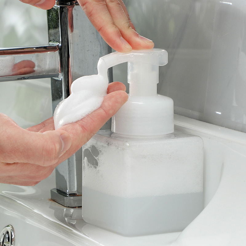 Mousse foaming bottle press shampoo hand sanitizer facial milk foamer foamer sub-bottle foam bottle