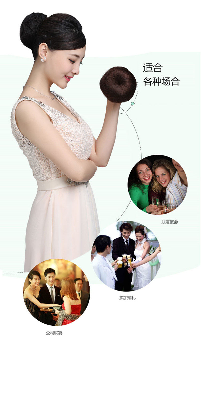 Extension cheveux - Chignon - Ref 235258 Image 33