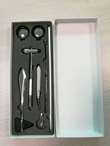 Medical Stainless Steel Kowtow Hammer Combined Suit Multifunction Professional Reflex Hammer Neural Reflex Hammer