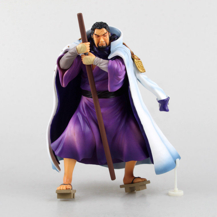 动漫周边pop海贼王藤虎一笑海军大将三大将海军本部大将手办模型