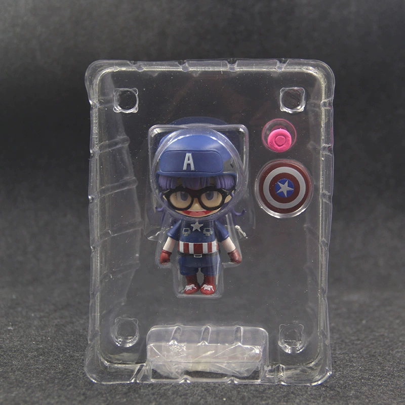 Anime phim xoay quanh đội trưởng Avengers Mỹ Ala Lei Xiaoyun Ala Lei Q phiên bản mô hình tay - Capsule Đồ chơi / Búp bê / BJD / Đồ chơi binh sĩ mô hình one piece chibi