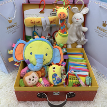 Year of the rat box newborn baby toy 100 100 days gift Baby Baby 3-6 months suit can gnaw gift box
