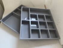 Dental side cabinet grid tray dental mobile cabinet partition tray dental cabinet partition tray storage cabinet partition tray storage tray