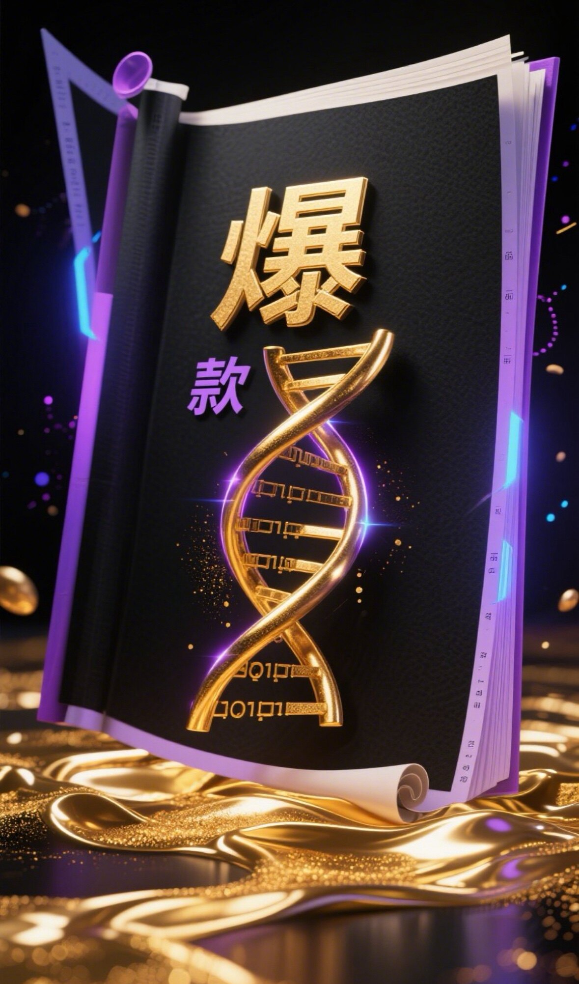 爆款基因库的LOGO