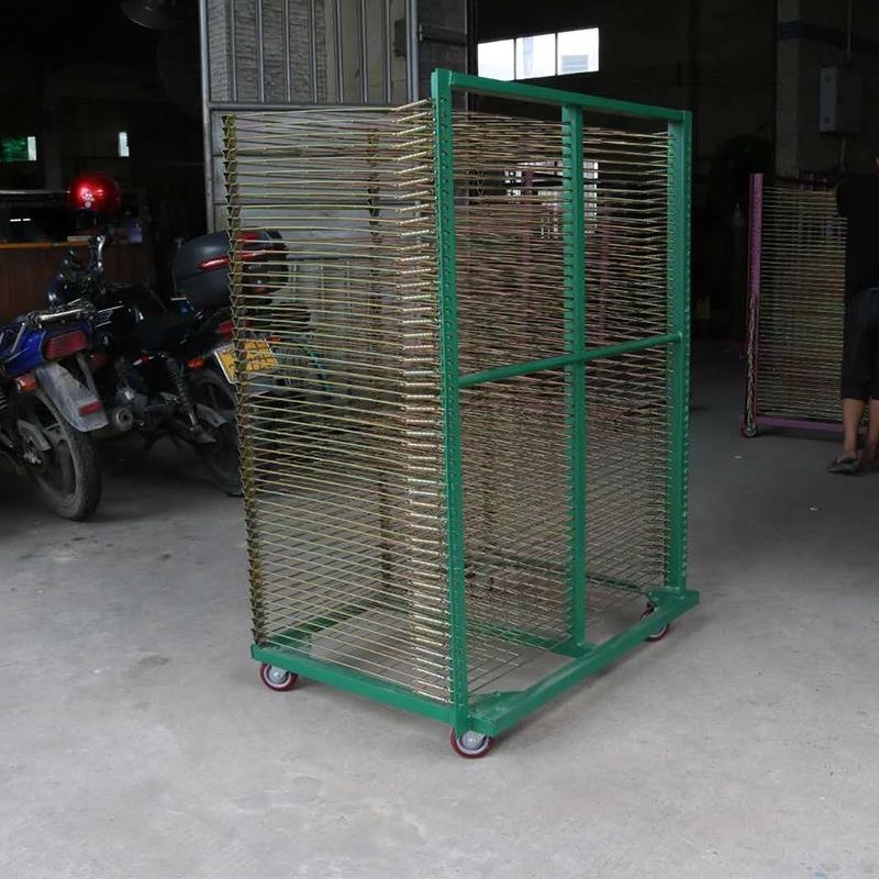 Thousands of shelves Folded Cloth Containing rack cart Drying Glue Sunburn Paper Rack Industrial Mesh Web Version Printed Load Bearing Accented Placement