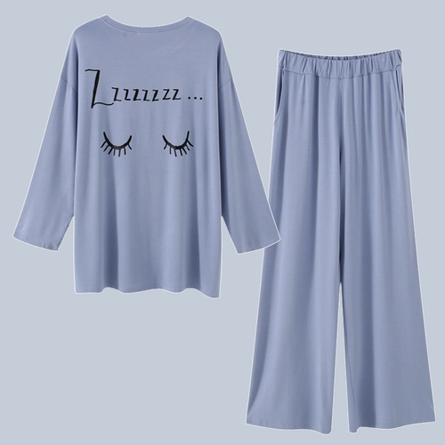 Пижама для отдыха, осенний лонгслив, комплект для школьников, простой и элегантный дизайн, свободный крой