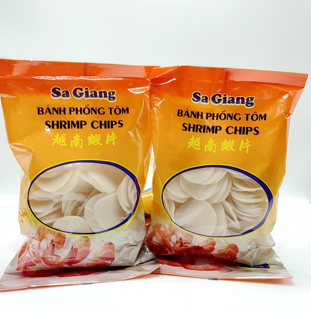 New products Vietnam specie Shrimp Sheet Banhphongtom Shajiang Shrimp Slices Snack Fried Small Snacks 200g 