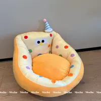 Желтые точки в горошек [ленивый диван]