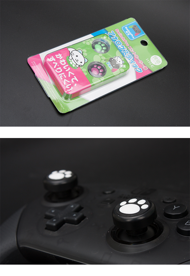 Giá trị xác thực Nintendo switch ns phụ kiện Pro xử lý Cat claw rocker cap Rocker cap Keycap - Người điều khiển trò chơi tay cầm xbox one s