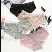 2020 Sexy ren Underpants Lady thấp eo Breathable ren Lưới bông Inner nghi Triangle quần.