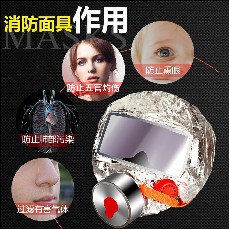 消防防毒面具TZL30：家庭安全的最后一道防线