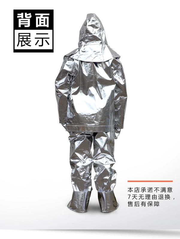Quần áo cách nhiệt 500 độ 1000 độ quần áo bảo hộ lao động chống bỏng nhiệt độ cao quần áo bảo hộ quần áo chống cháy quần áo chống cháy quần áo chống cháy áo bảo hộ có quạt gió