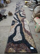Custom-made Yuhua Stone Pebble Foot Massage Mat Fitness Trail Mat Garden Road Mosaic
