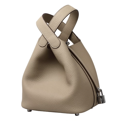 Корзина, портативная сумка через плечо, коллекция 2023, из натуральной кожи, изысканный стиль