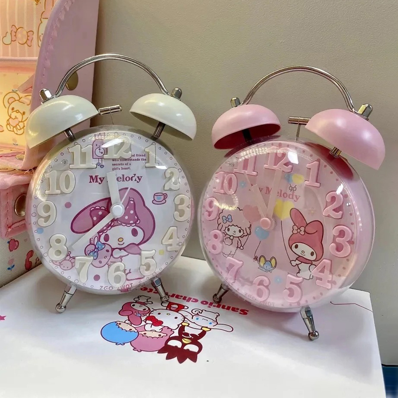Three Lull Gull Meleti Electronic Alarm Clock Female Children Girl Elementary School Students Private Network Red Up and Divine Instrumental 2021 new