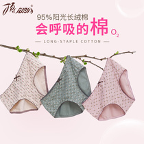Top quack underwear women color cotton cotton comfortable sexy waist underwear breathable 3 breifs leggings