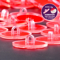 Bead curtain without punching and nail-free strong adhesive hook lasting adhesion does not fall off and weighing at least one kilogram or more