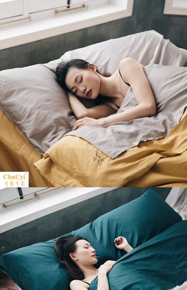 INS Bắc Âu Silky xách tay bẩn Túi ngủ Đơn Giường đôi Khách sạn đơn Du lịch Màu rắn Bông du lịch Lữ đoàn - Túi ngủ túi ngủ học sinh
