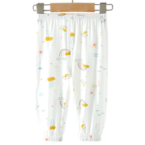 Baby Pants Summer Thin with anti-mosquito pants Lana finale Modale baby light cage pants Children light and thin sleeping pants Air conditioning pants