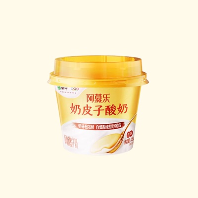 蒙牛阿慕乐奶皮子酸奶135g*10杯