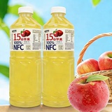 百多利 NFC苹果汁1.25L*2瓶   券后12.9元包邮