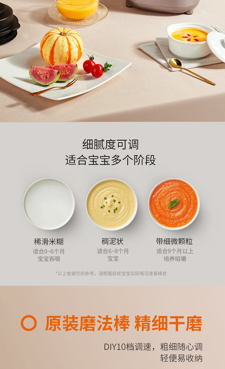 九阳 多功能全自动破壁机 料理机 带熬煮 1.75L 图4