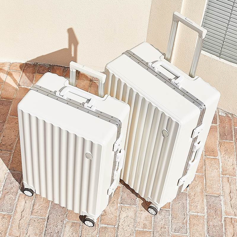 SAIKIT high face aluminum frame suitcase 20 inch den case mute universal wheel male and female universal suitcase pull-lever box