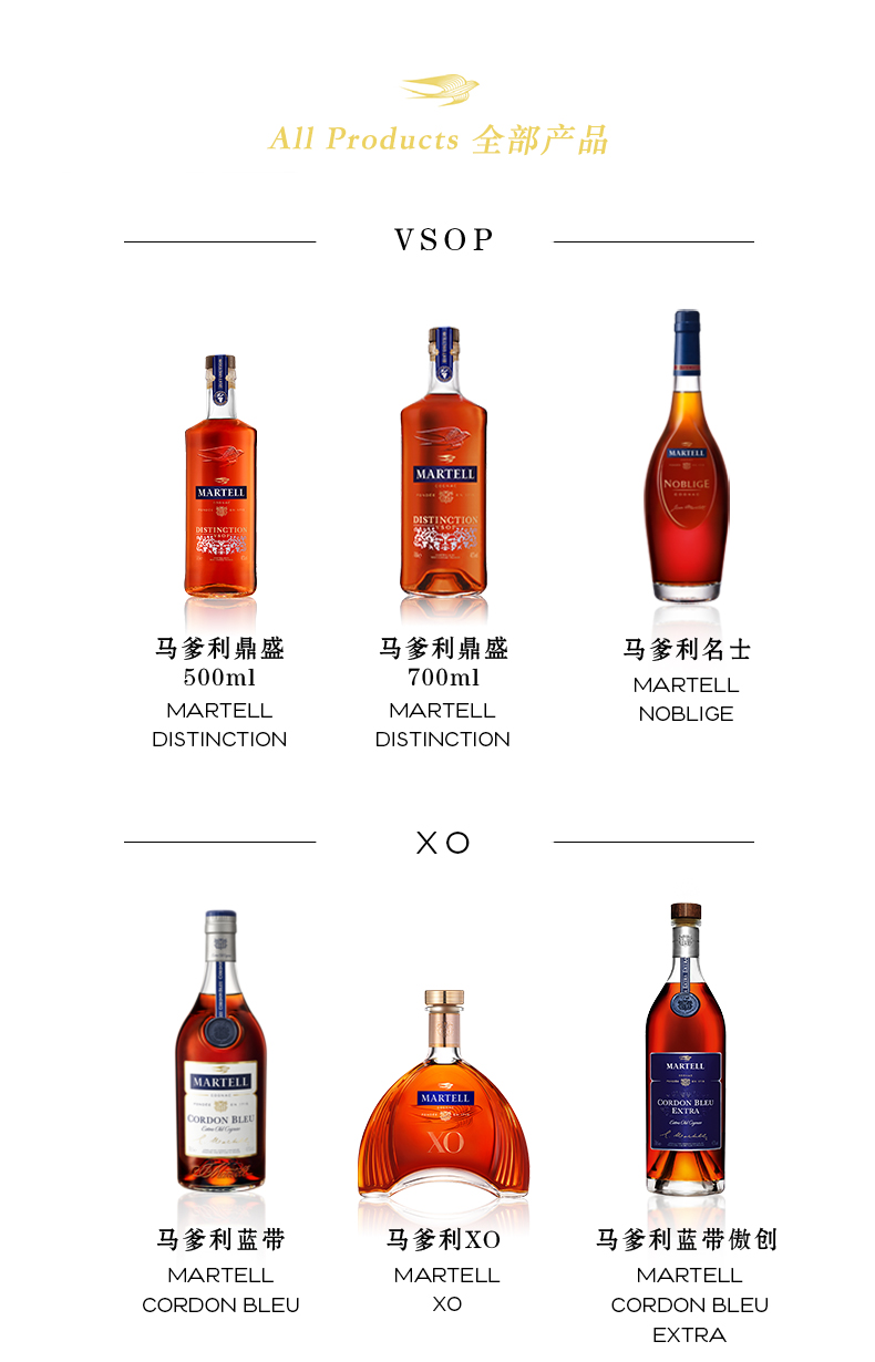 法国进口 马爹利 鼎盛 vsop 干邑白兰地酒洋酒 500ml 图8