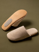 Soft-soled silent and mute home season slippers for women summer indoor Japanese wooden floor slippers for men anti-slip simple cloth