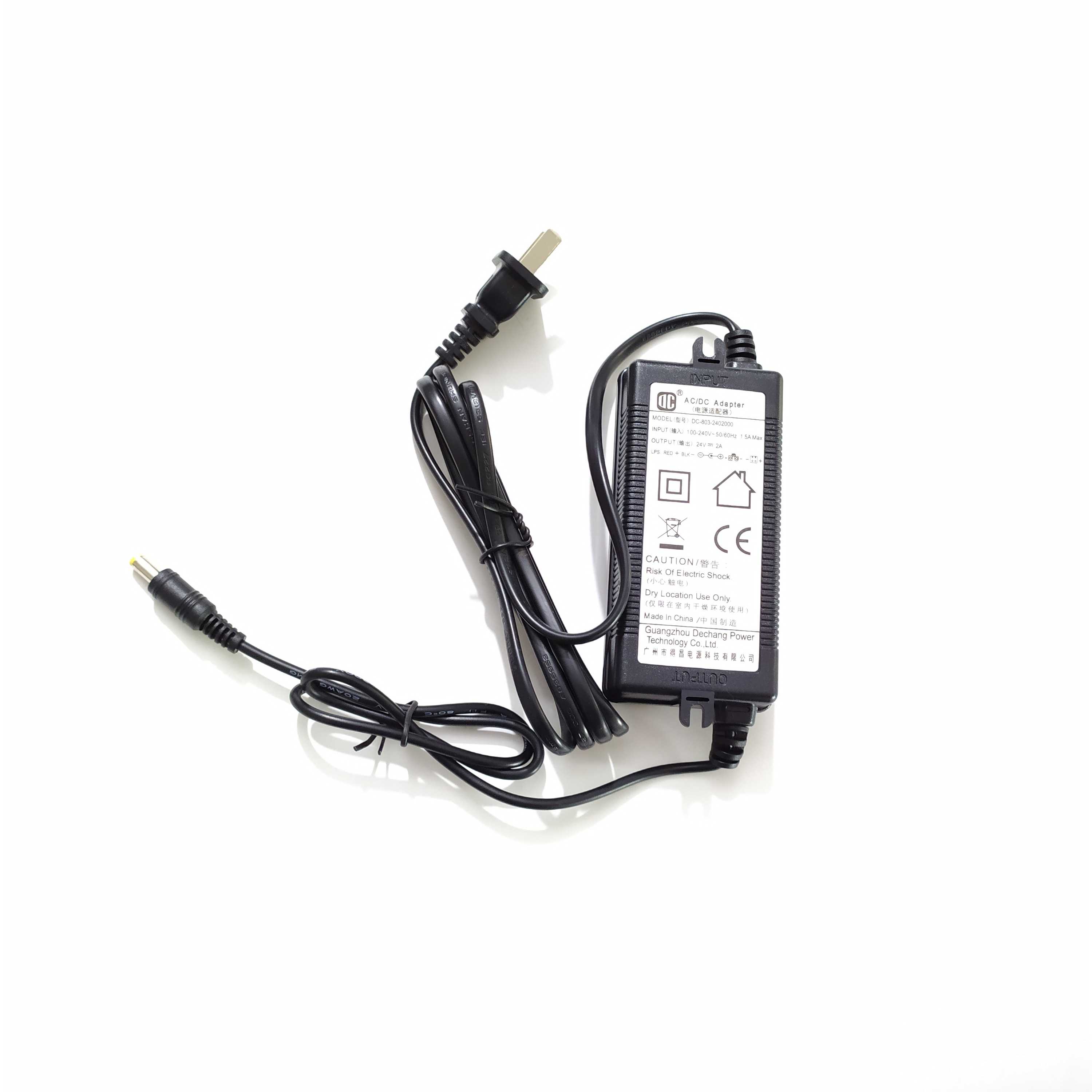 AC DC Adapter power Adapter 24V 2 0A water purification machine power cord model YW48-240200
