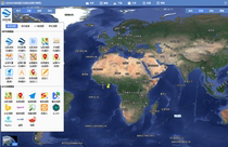 Google Earth electronic map high-definition satellite map water Meridian injection Universal Map downloader water Meridian micromap