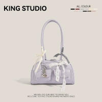 Фиолетовый [включая кулон из шелкового шарфа]