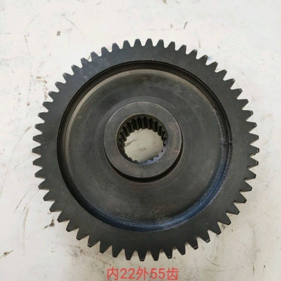 Dongfanghong tractor accessories 300 power output passive large gear inside 22 outside 55 teeth E300 38 108