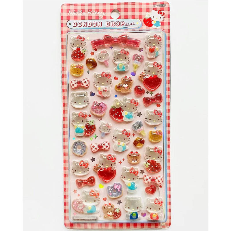 Multifunctional 3D Solid Crystal Sticker Cartoon Cute Melody Kittyhello Mobile Phone Protective Case Di