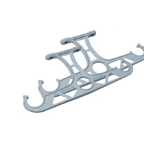 Space aluminum balcony fixed drying rack top bracket Drying rack drying rod base hanger hanging seat