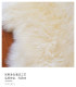 Custom-Made Australian Wool Sofa Cushion, Wool Carpet, Bedroom and Living Room Bay Window Mat, Bedside Rug, Whole Sheepskin Rug for Home Use