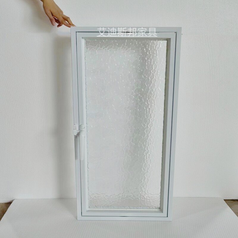 Net Red Windows 360 Degrees Middle Shaft Swivel Windows Square Art Glass Windows Interior Small Windows Iron Art Old Steel Windows Custom-Taobao