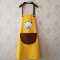 Kindergarten Care Teacher Apron Fine Arts Class Fine Arts Raw Preschool Teacher Collider Color Braces PRINTED PATTERN KOREAN PRINTS PAINTING CLASS