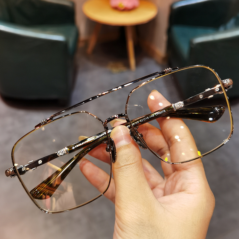 2026 New Style Jian Dan Personalized Eyeglass Frames for Men and Women, Trendy Double Bridge Retro Widened Large Face Large Frame Prescription Eyeglass Frames 2026 New Style Jian Dan Personalized Eyeglass Frames for Men and Women, Trendy Double Bridge Retro Widened Large Face Large Frame Prescription Eyeglass Frames