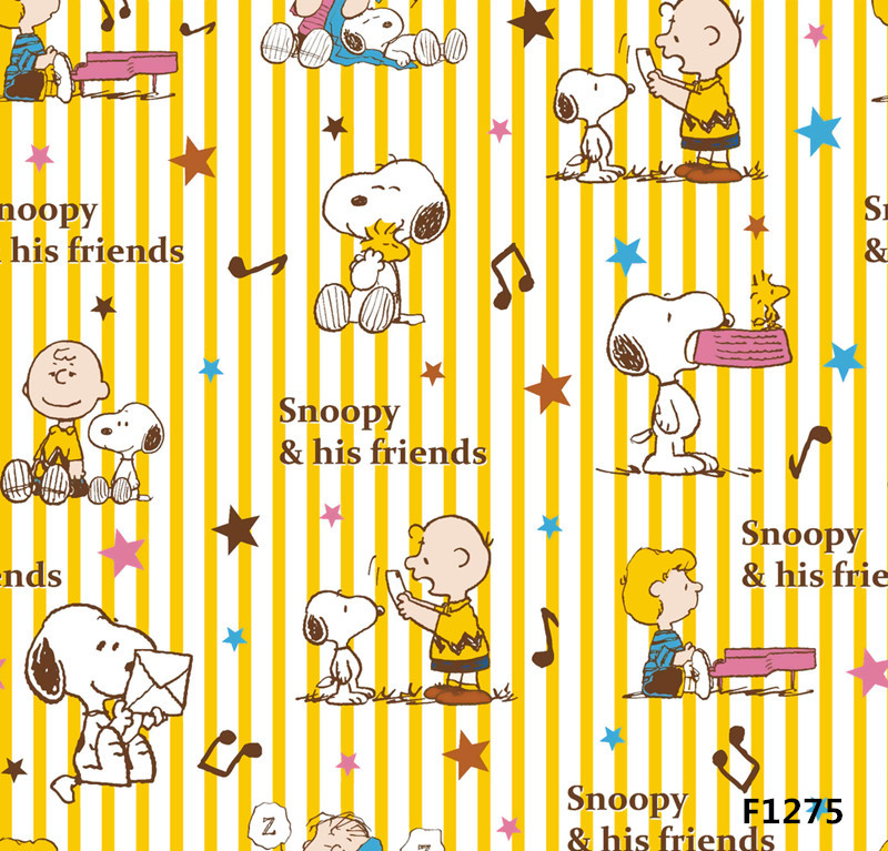 Twill Polyester Cute Cartoon Snoopy Print Handmade DIY Bag Water-Repellent Sofa Tablecloth Polyester Fabric Twill Polyester Cute Cartoon Snoopy Print Handmade DIY Bag Water-Repellent Sofa Tablecloth Polyester Fabric