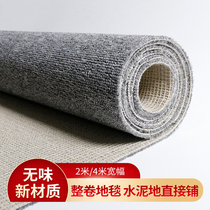 Carpet office large area bedroom commercial whole house room cement floor directly paved living room complete floor mat