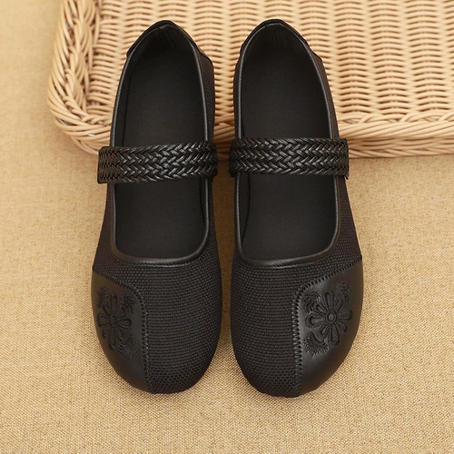 Комфортная обувь, модные туфли для матери, для среднего возраста, мягкая подошва