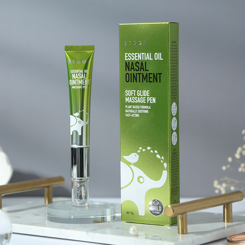 Spot New Zealand Beggi Beggi snub Rhinocera Rhinoceri NOSE PLUG MASSAGE STICK TONNOSE HONEY ESSENTIAL OIL 15g IMPORTED