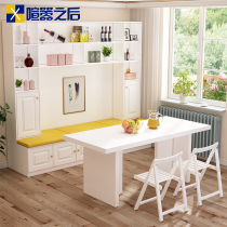 After the hustle and bustle of the restaurant simple card seat Sideboard Dining table integrated Cabinet Home Multi-Function Card Holder locker