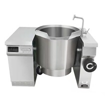 wangquan Commercial Induction Cooker High Power Swing Soup Tilting Soup Furnace School Unit Canteen