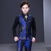 Childrens suits boys dresses boys costumes show British style small suits summer