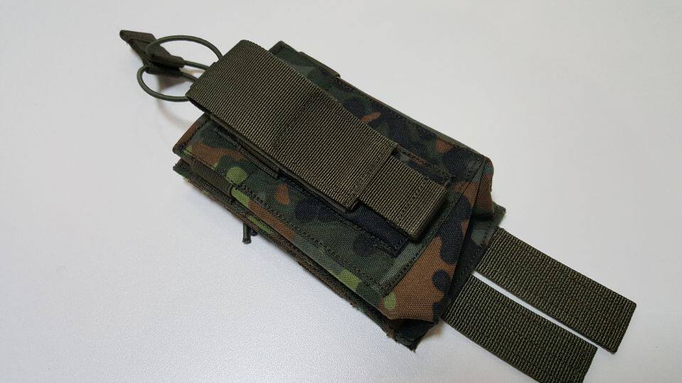 German Lindahof G36 g17 dual - use box pack with the DBS vest KSK tactical vest attached