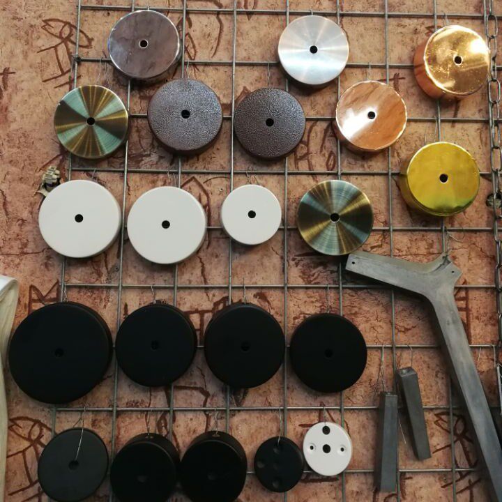  DIY lighting accessories Slotted rectangular round ceiling plate bottom seat chandelier chassis suction cup lamp