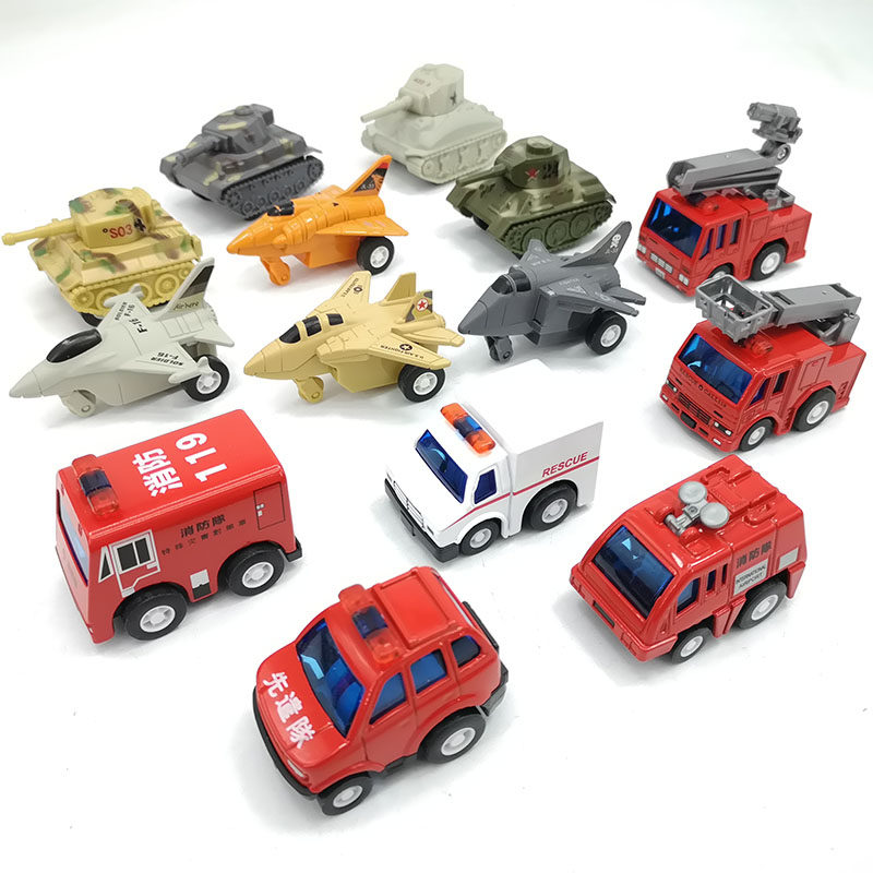 Alloy 1 4 inch socket wrench machine toy children's military pull back tank car graffiti sports car pocket fire truck mini construction vehicle