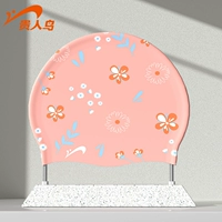 Flower Powder-Adult [Водонепроницаемая силиконовая шапочка для плавания]